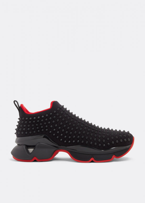 CHRISTIAN LOUBOUTIN Spike Sock Black