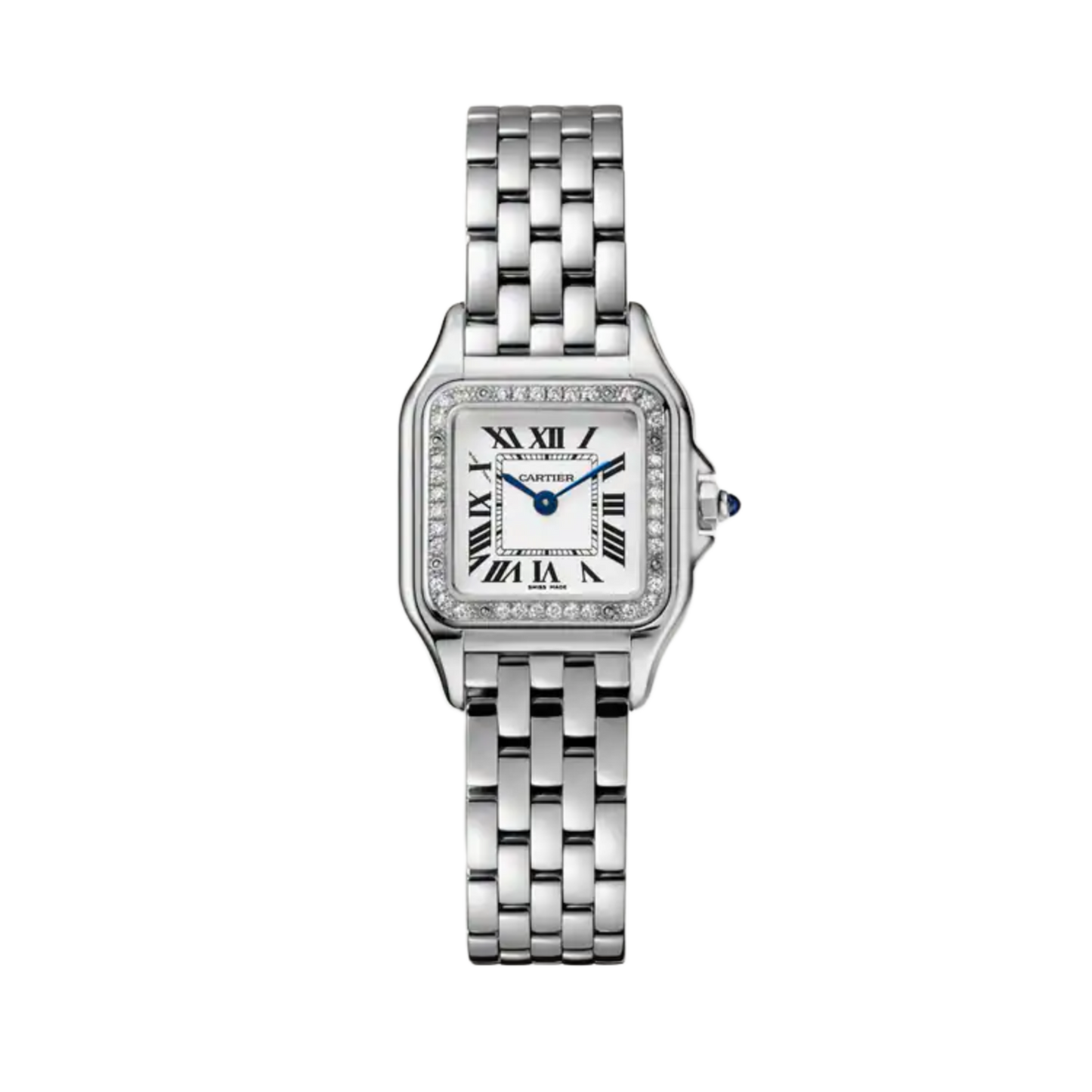 Cartier Panthere Silver with diamonds