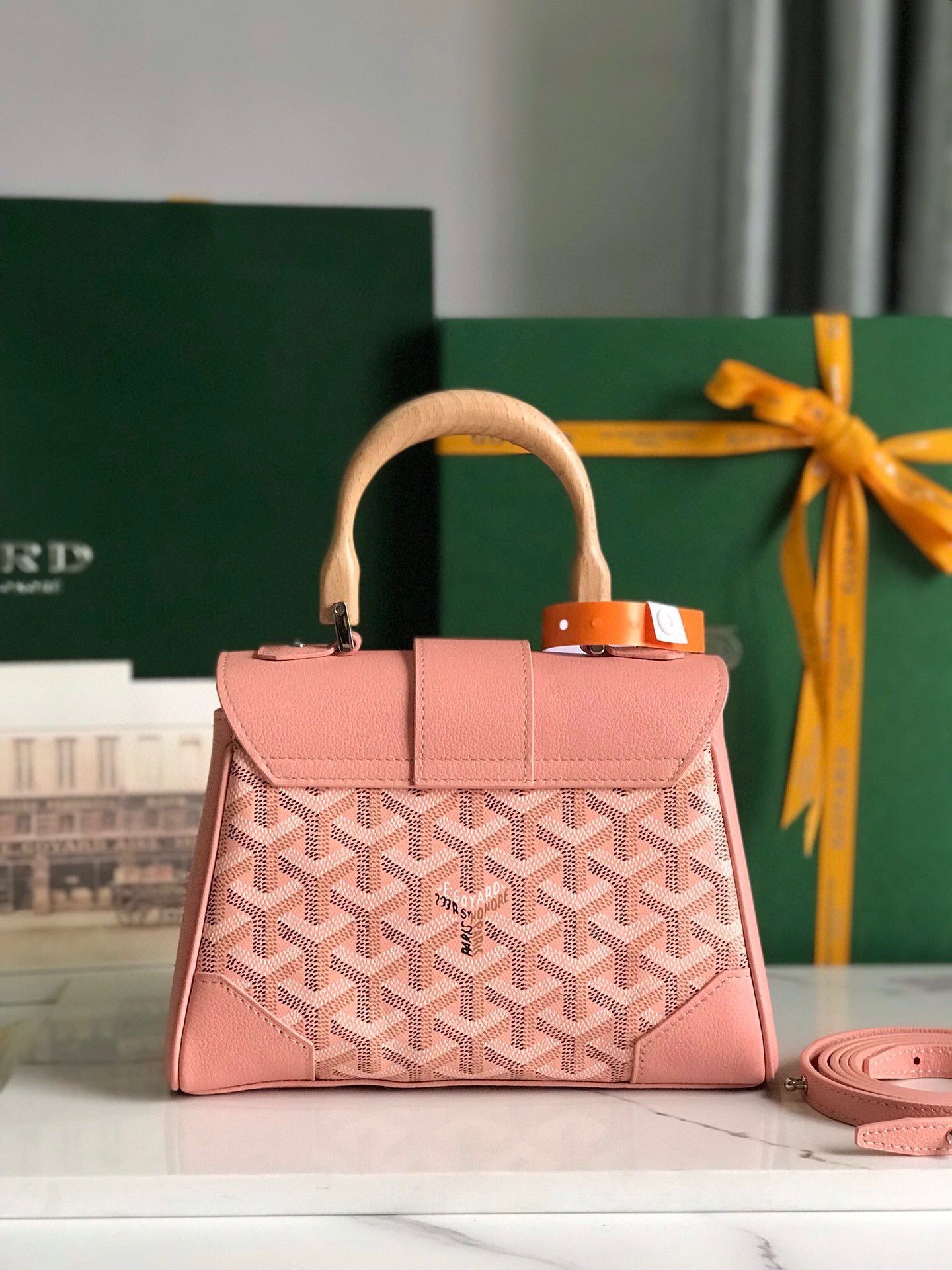 Goyard Saigon PM Pink Bag