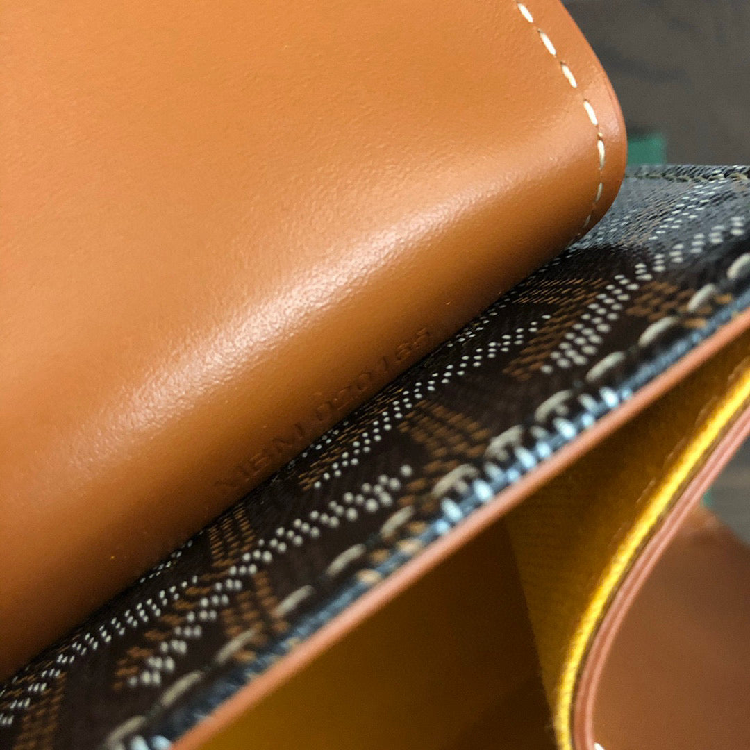 Goyard Saïgon Black & Tan PM Bag