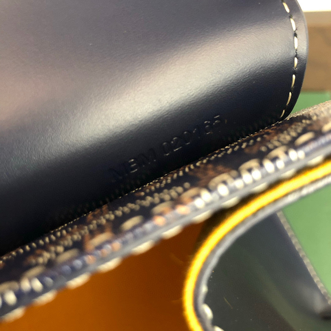 Goyard Saïgon Navy Blue PM Bag