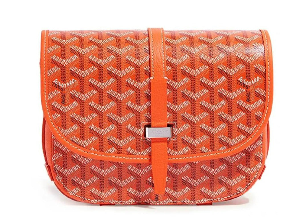 GOYARD BELVEDERE "PM ORANGE"