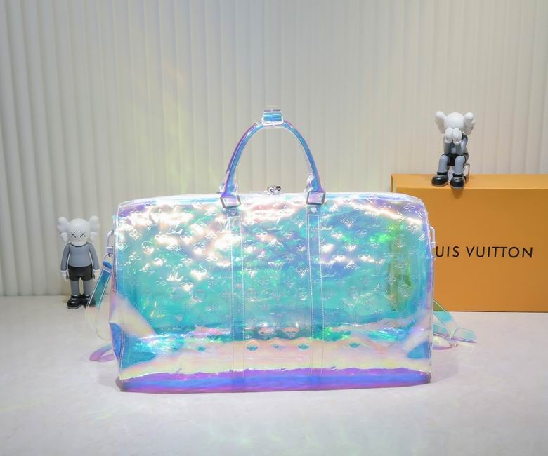 Louis Vuitton Keepall Bandouliere Monogram 50 Prism