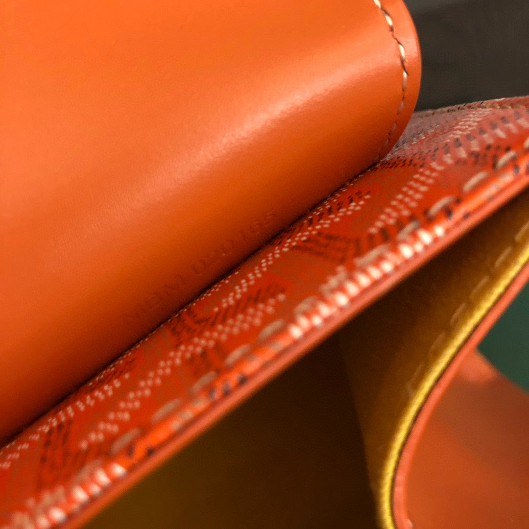 Goyard Orange Saïgon Structuré PM Bag