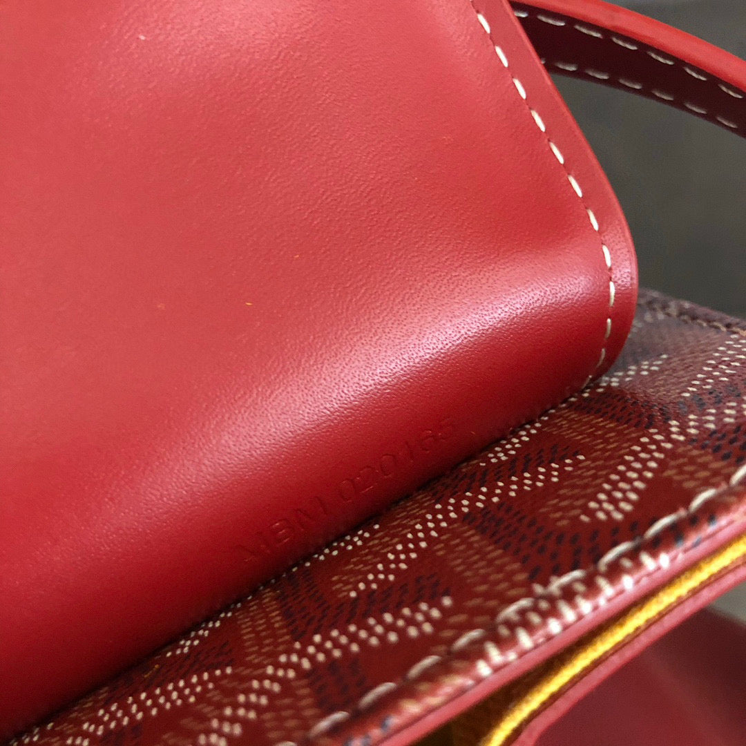 Goyard Red Saïgon Structuré PM Bag