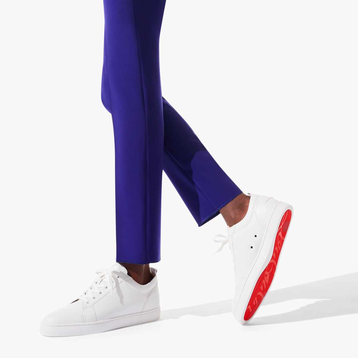 CHRISTIAN LOUBOUTIN Louis Junior White