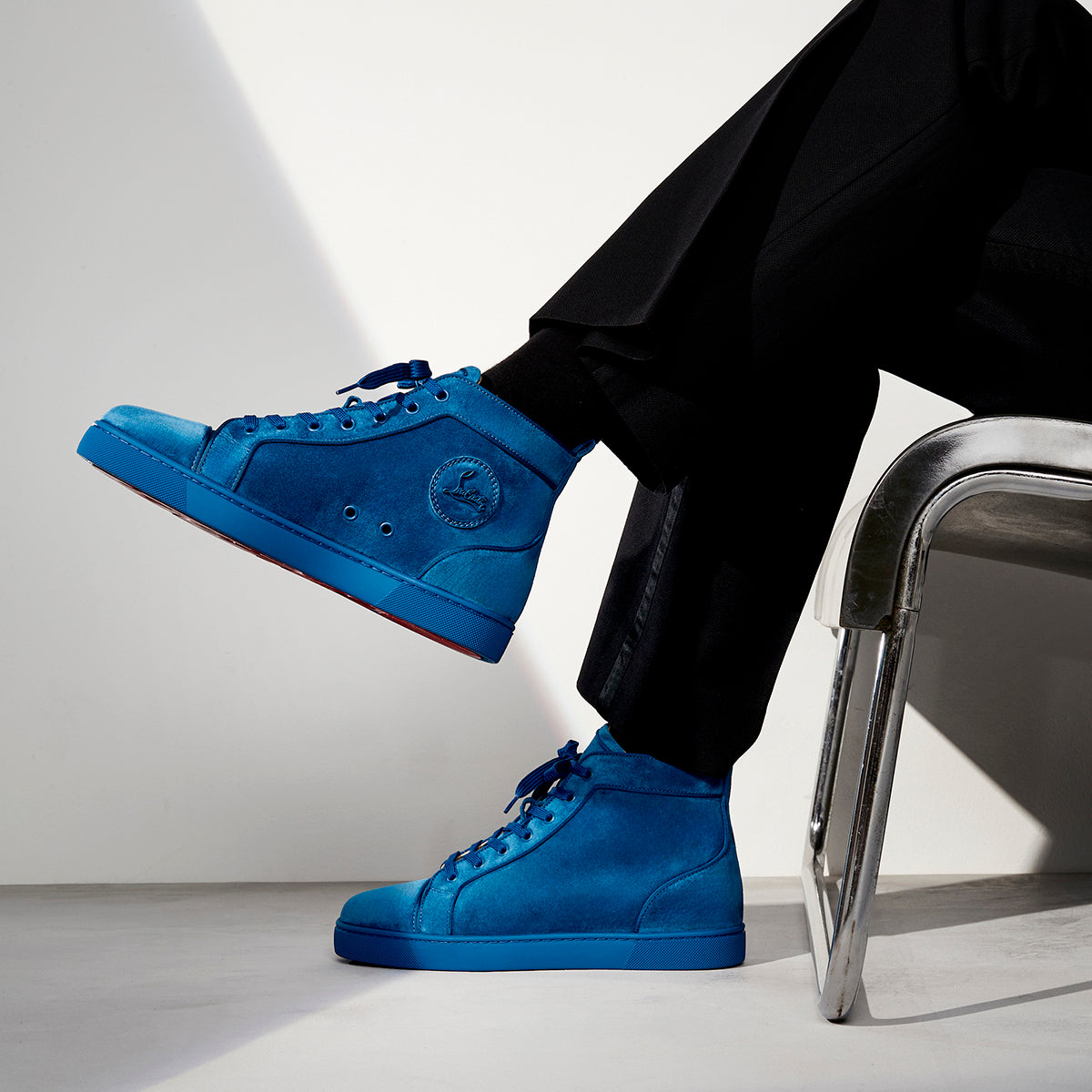CHRISTIAN LOUBOUTIN Louis Orlato Blue