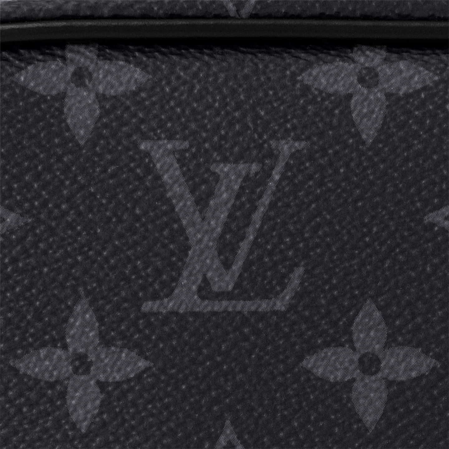 LV Toilet Pouch PM Monogram Eclipse Canvas
