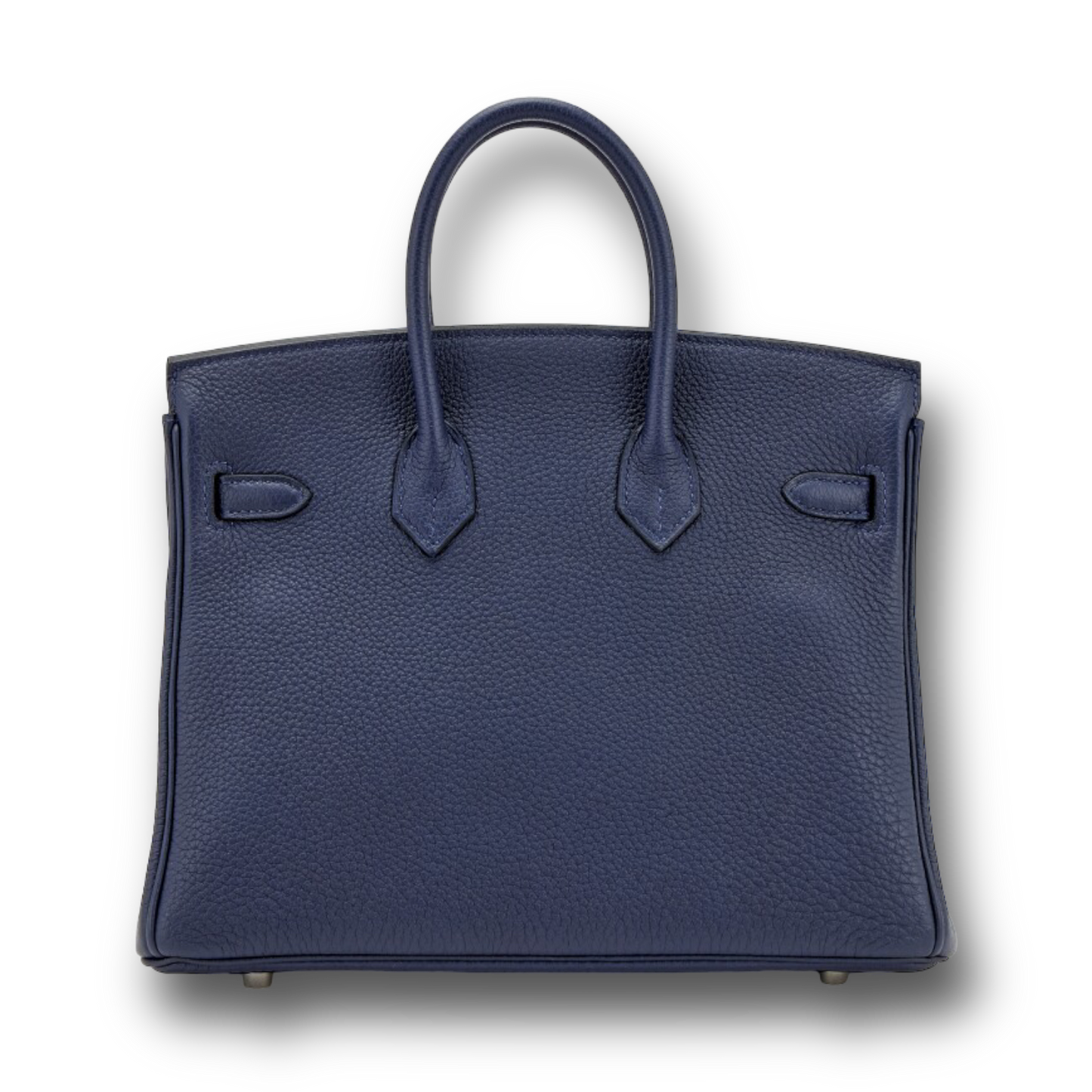 Birkin 25 blue nuit togo palladium hardware
