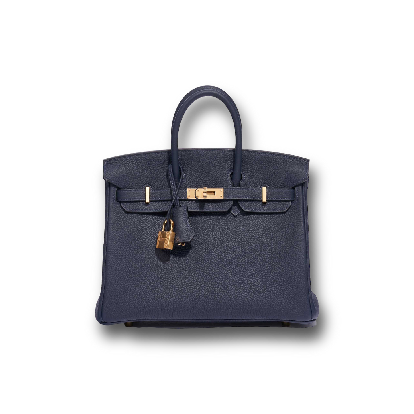 Birkin 25 blue nuit togo leather gold hardware