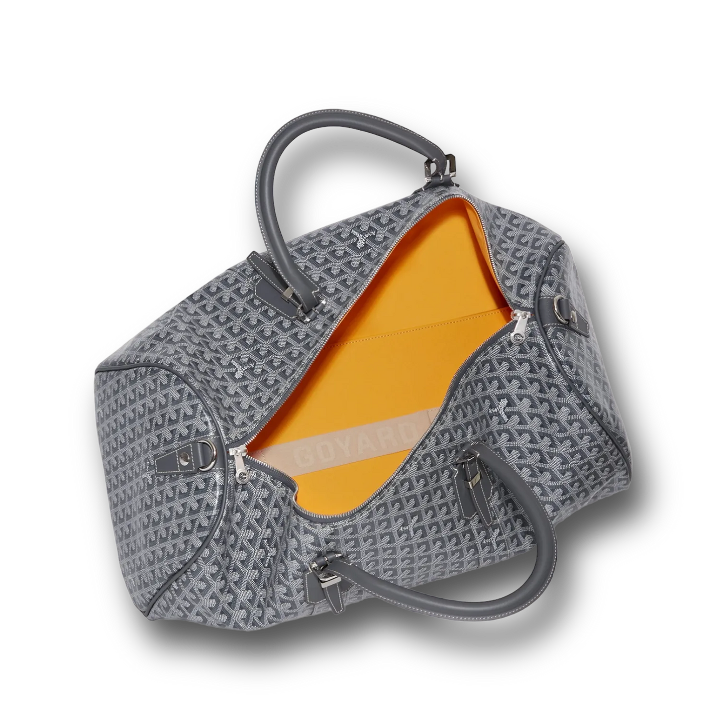 Goyard Grey Boston 50 bag