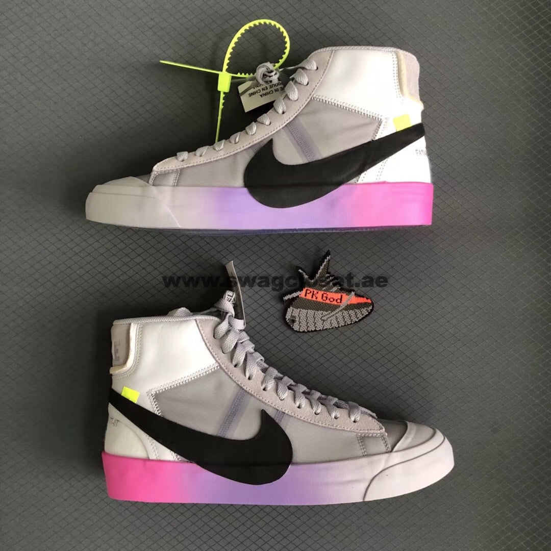 Nike Blazer Mid Off-White Wolf Grey Serena "Queen"