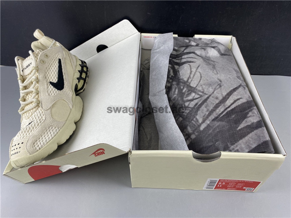 Nike Air Zoom Spiridon Cage 2 x Stussy Fossil