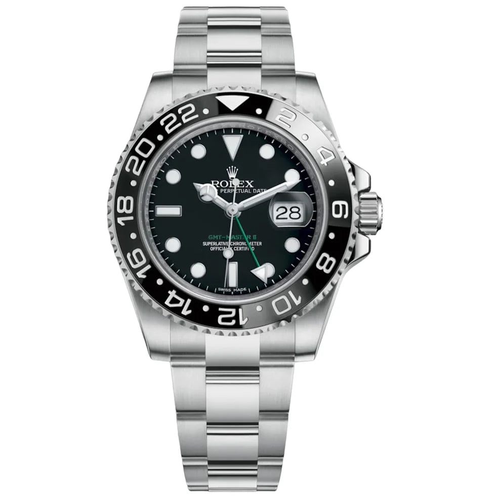 ROLEX GMT-MASTER II BRUCE WAYNE JUBILEE REF 126710GRNR