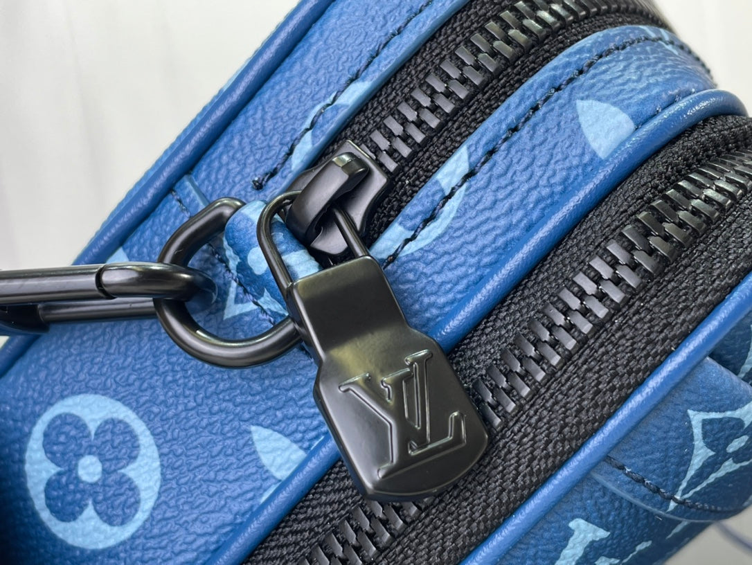 LV Trio Messenger Bag Blue