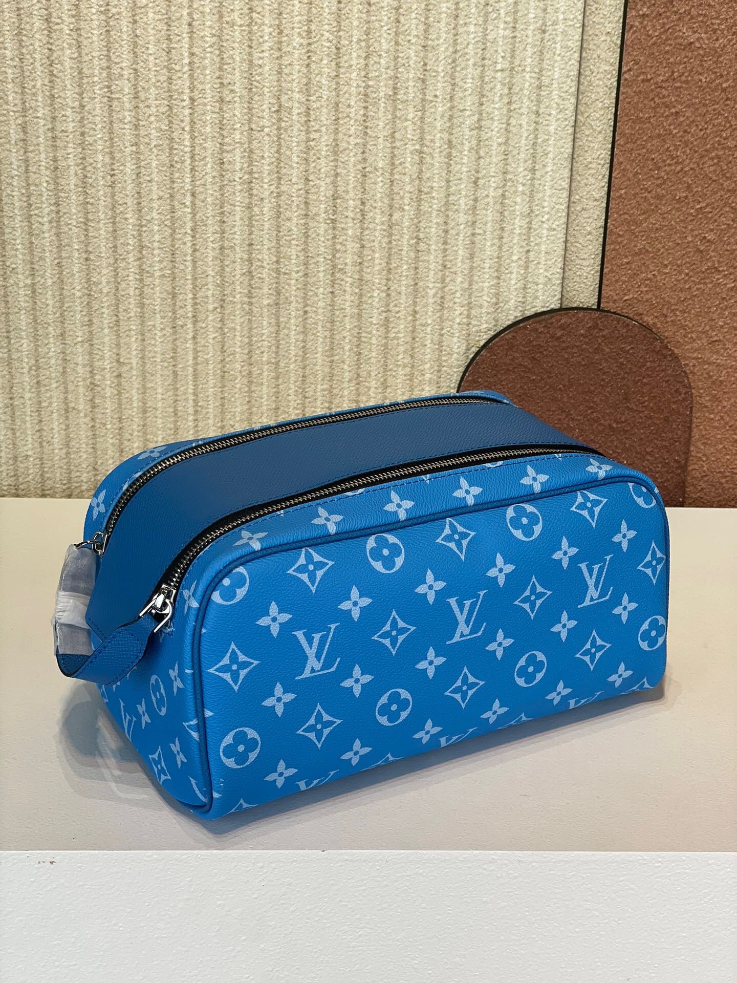 LV Dopp Kit Blue