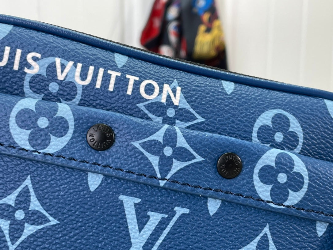 LV Trio Messenger Bag Blue