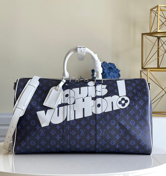 LV KEEPALL BANDOULIERE 55