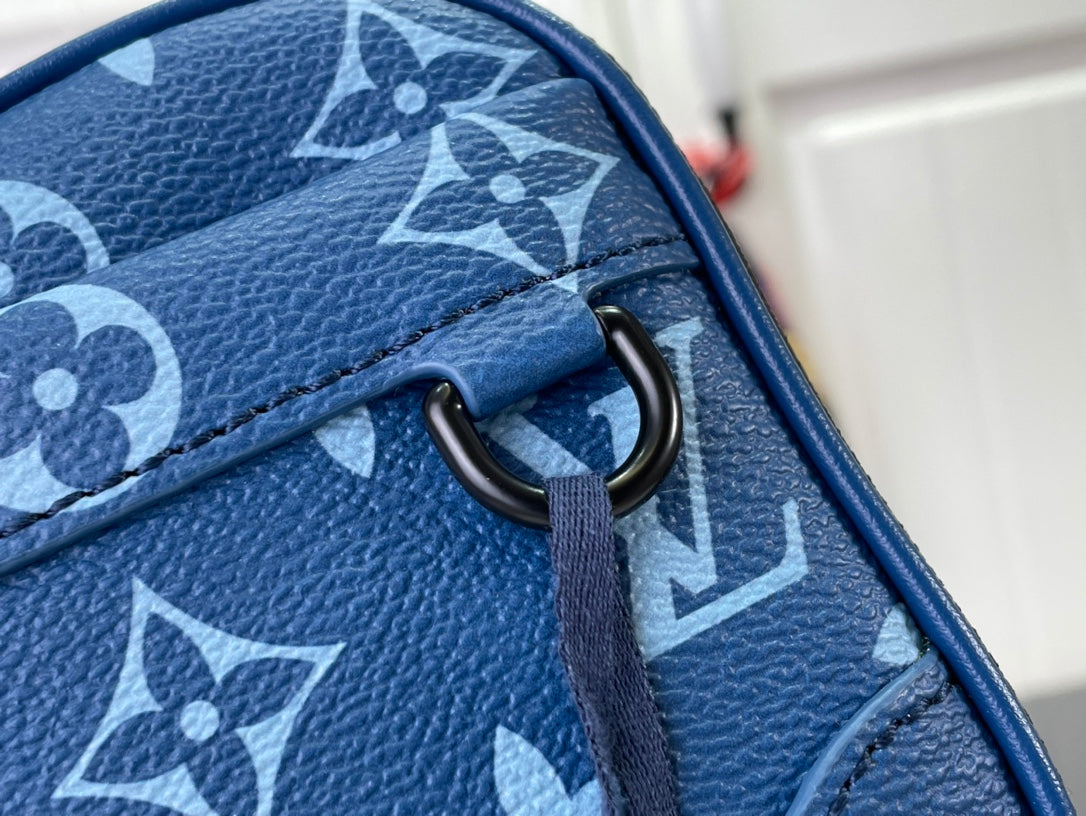 LV Trio Messenger Bag Blue
