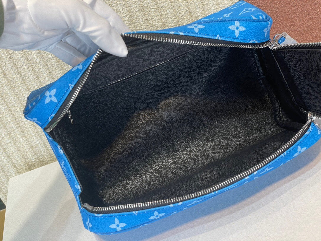 LV Dopp Kit Blue