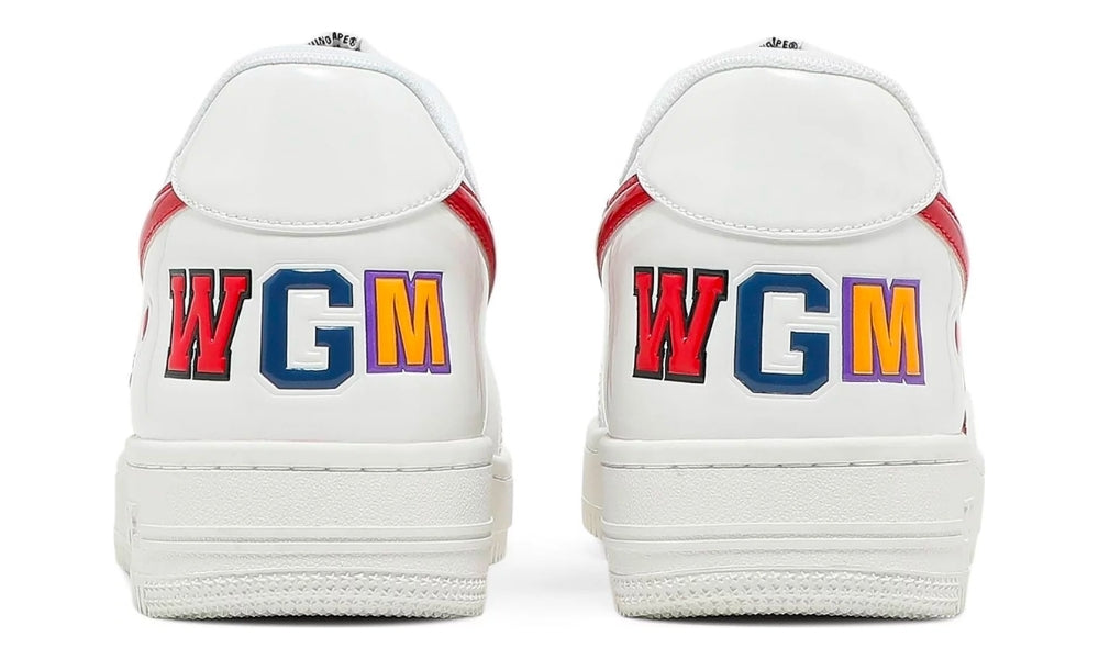 Bapesta Low M2 'Shark Face - White'