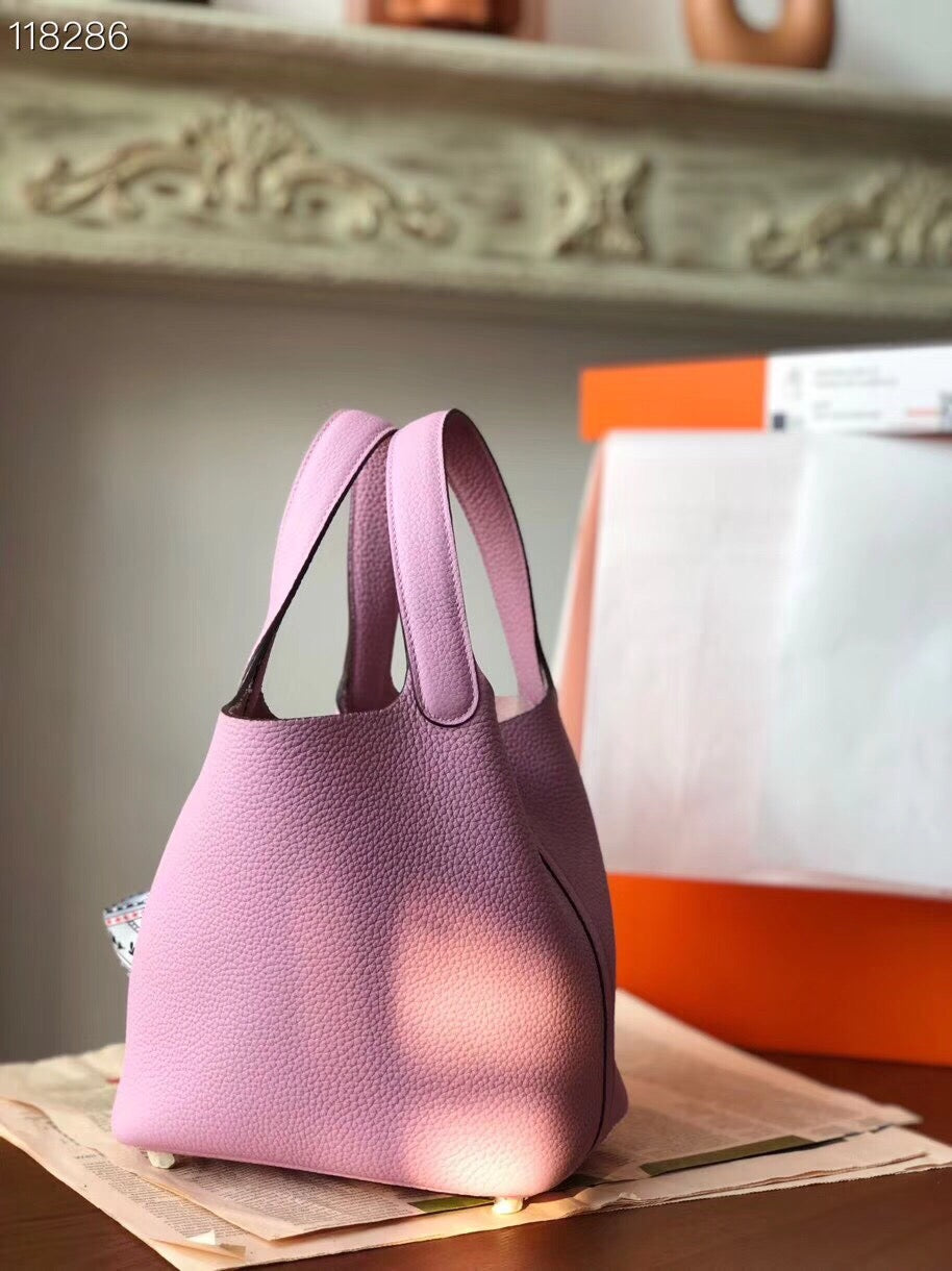 Hermès Picotin 18cm Pink Gold hardware