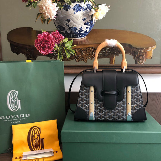 Goyard Saïgon Black PM Bag