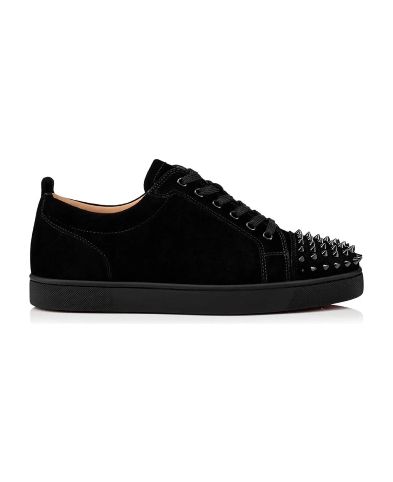 CHRISTIAN LOUBOUTIN Louis Junior Spikes Orlato Black