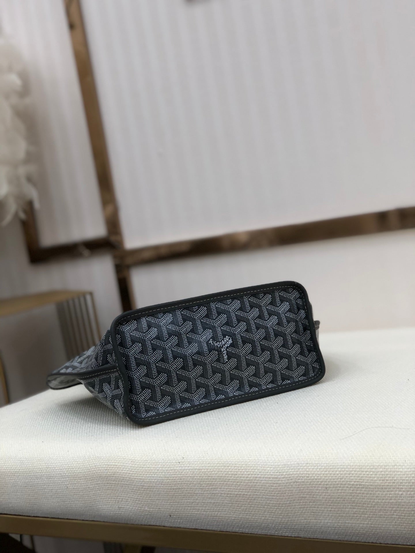 Goyard Grey Anjou Mini Bag