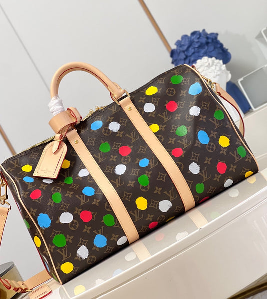 LV x YK Bandoulière Keepall 45