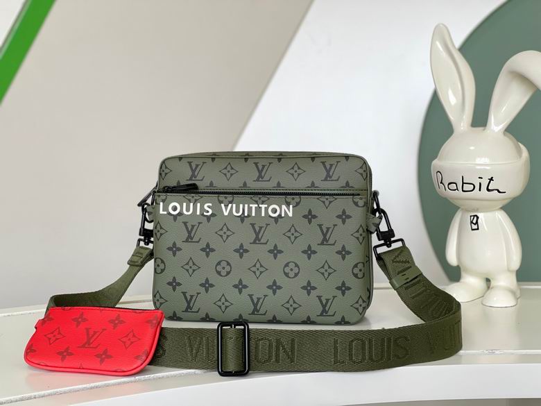 LV Trio Messenger Bag Green