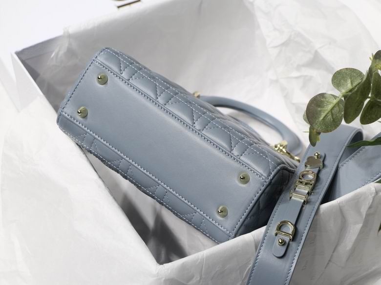 Dior Small Lady D Lambskin Gold Hardware