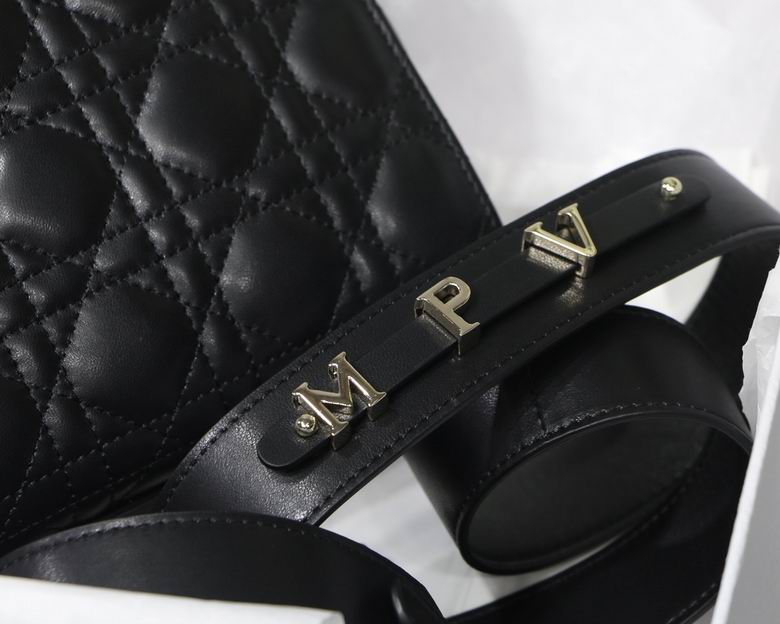Dior Small Lady D in Lambskin Gold Hardware