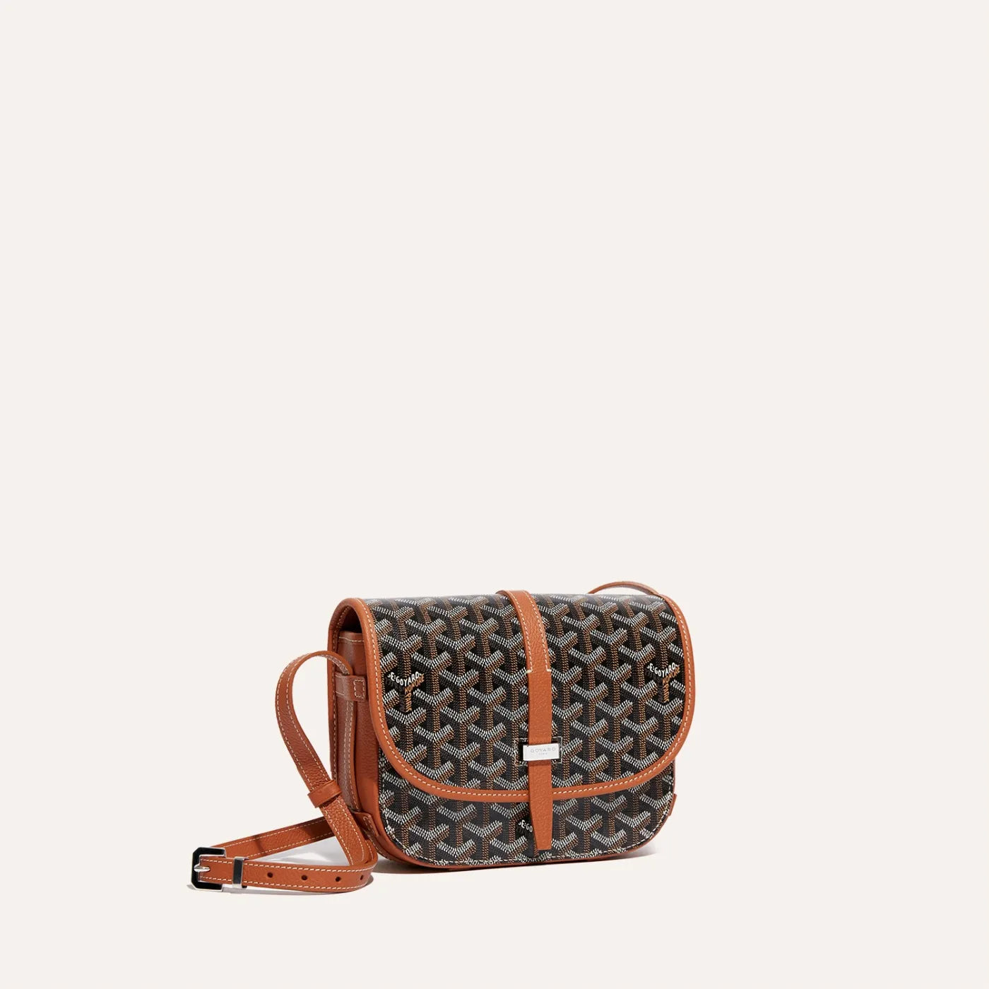 GOYARD BELVEDERE Black & Tan
