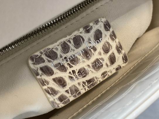 Mini Lady Dior Exotic Lizard Skin