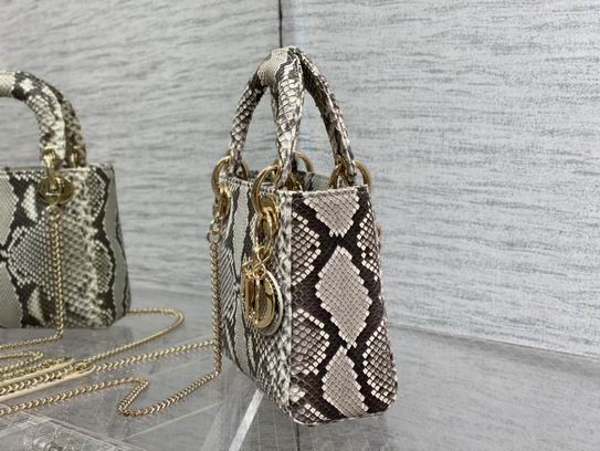 Mini Lady Dior Exotic Lizard Skin