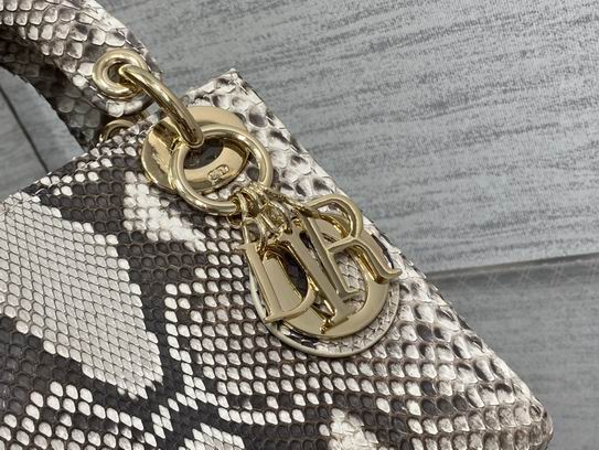 Mini Lady Dior Exotic Lizard Skin