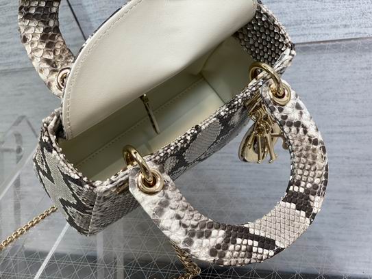 Mini Lady Dior Exotic Lizard Skin