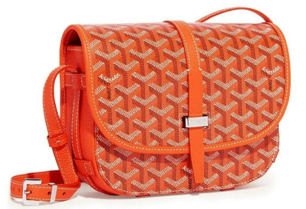 GOYARD BELVEDERE "PM ORANGE"