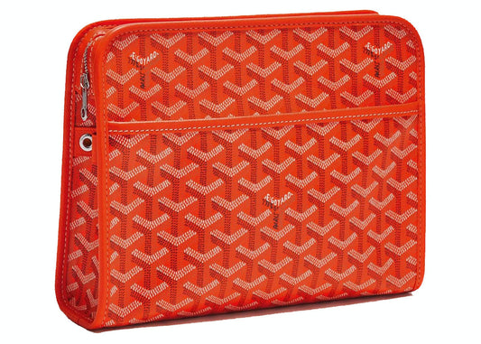 Goyard Jouvence Toiletry Bag "MM Orange"