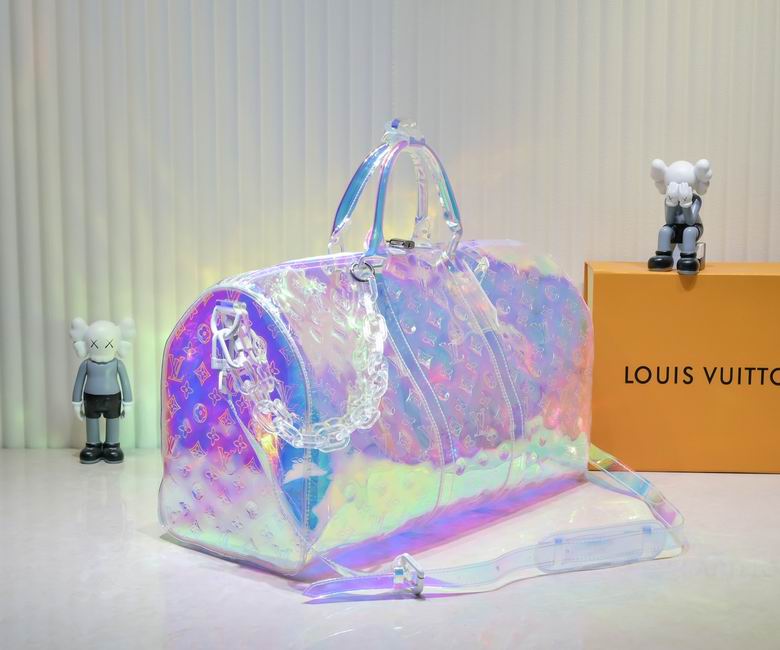 Louis Vuitton Keepall Bandouliere Monogram 50 Prism