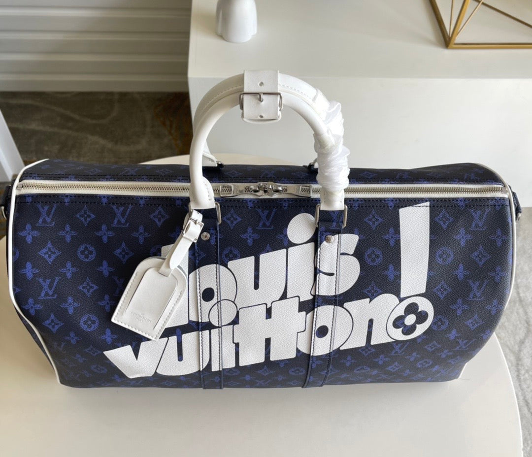 LV KEEPALL BANDOULIERE 55