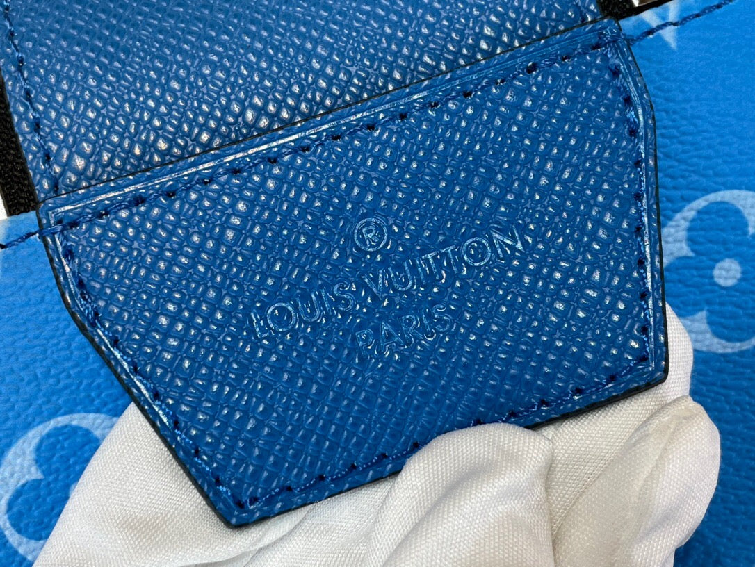 LV Dopp Kit Blue