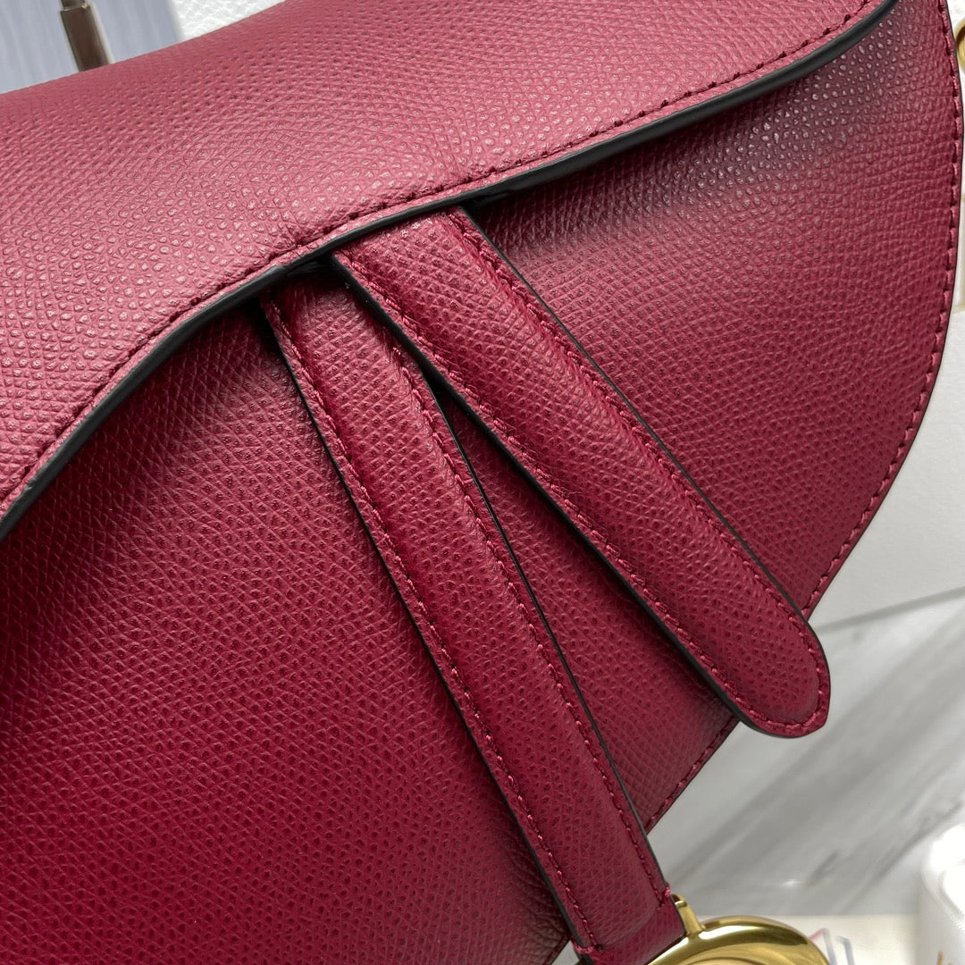 Dior Saddle Bag Red