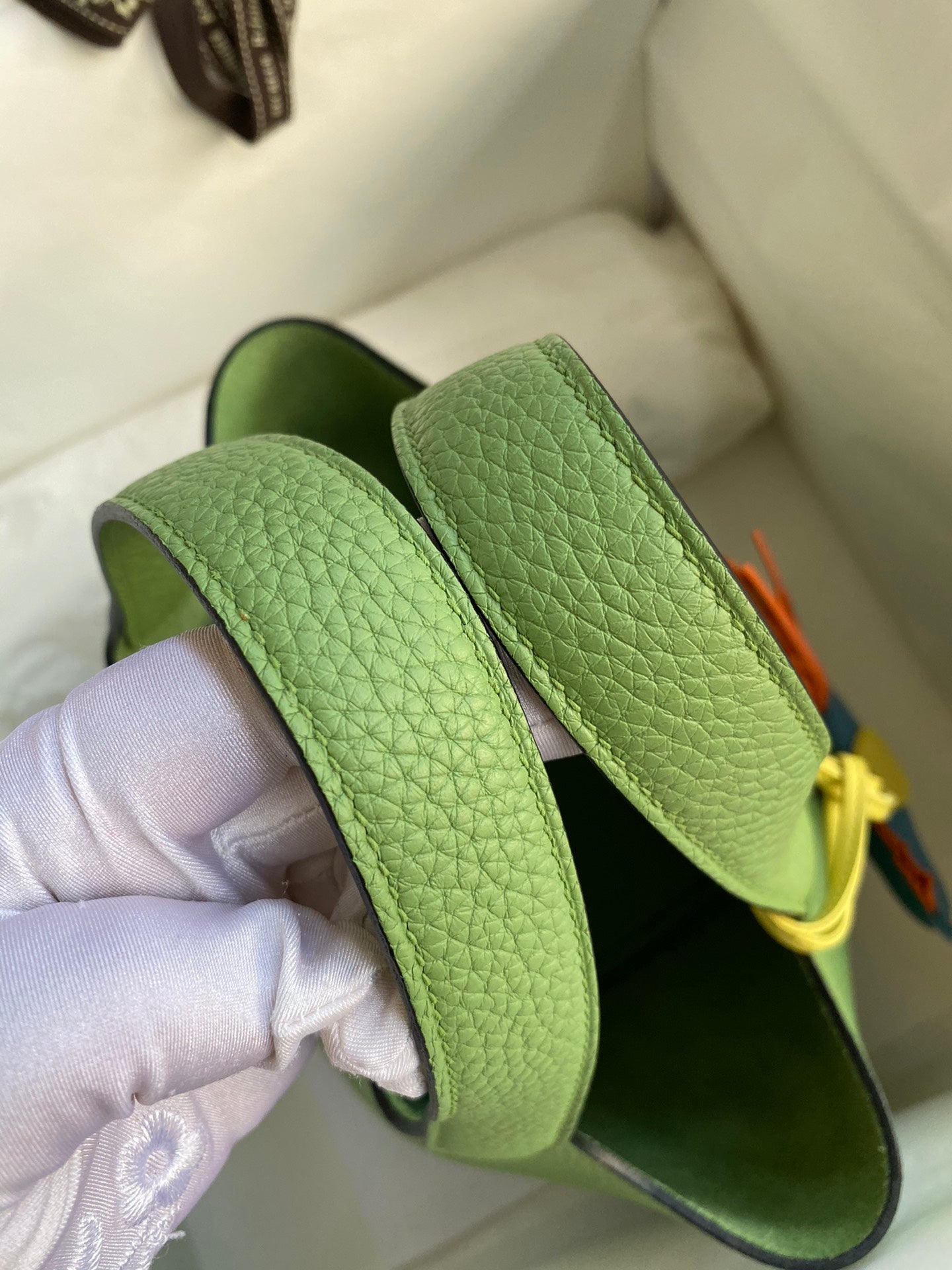Hermès Picotin 18cm Green Gold hardware