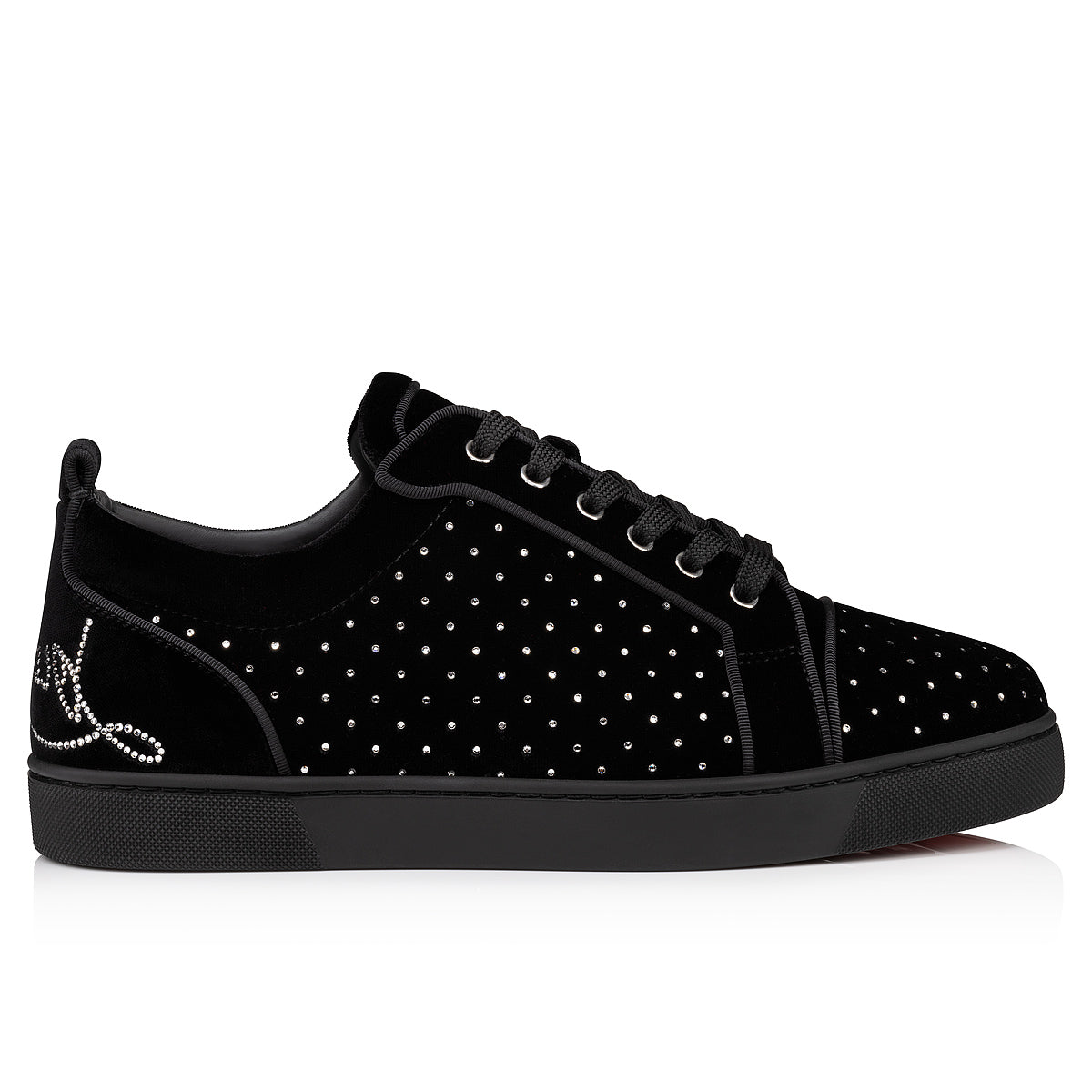 Fun Louis Junior Plum Strass Black