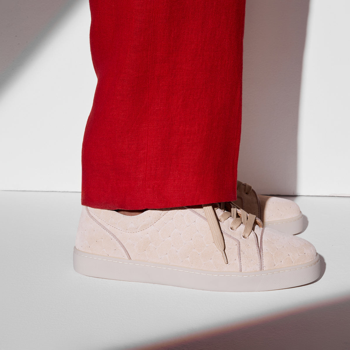 CHRISTIAN LOUBOUTIN Louis Junior Biege
