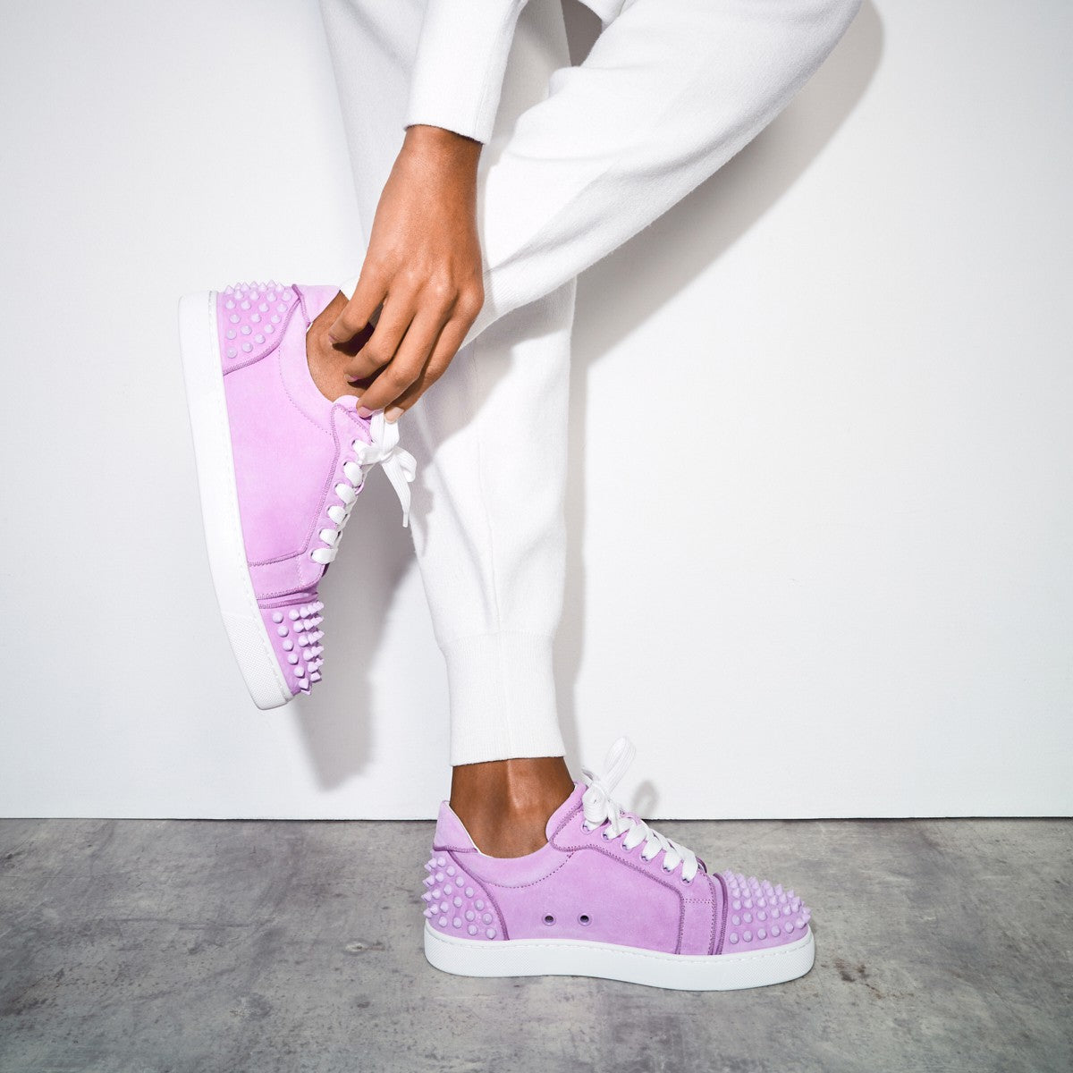 Christian Louboutin Vieira 2 Peony Suede