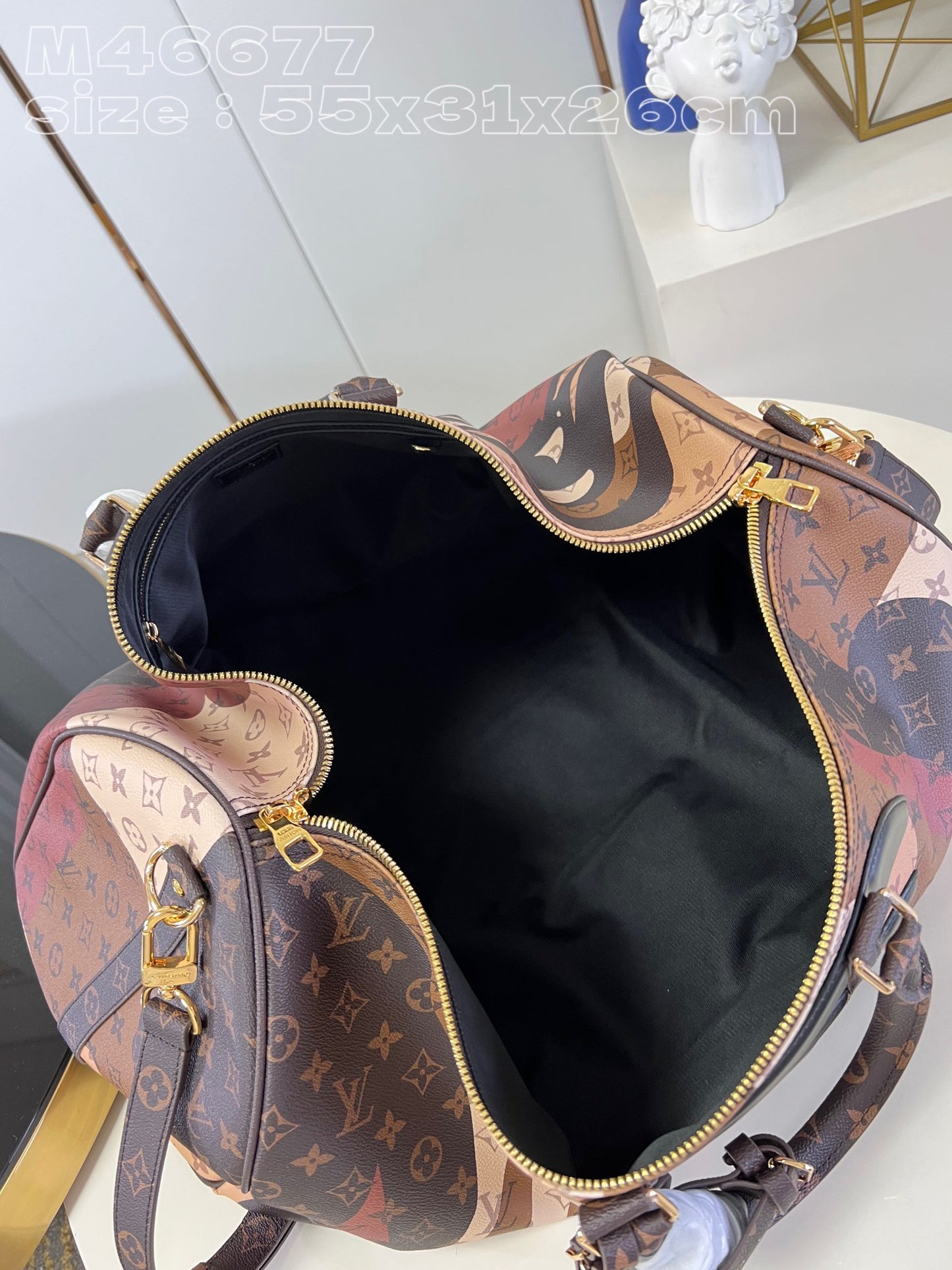LV Keepall Bandoulière 55