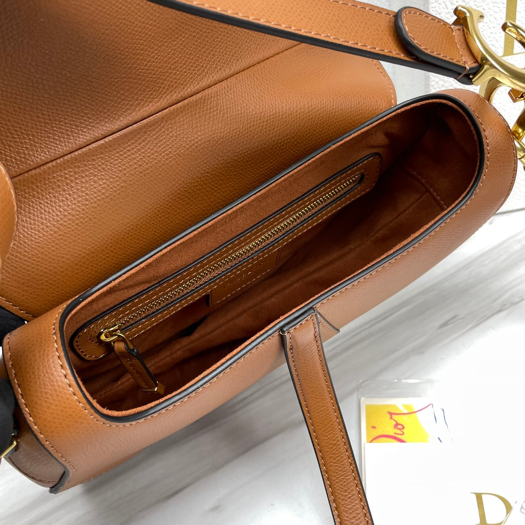 Dior Saddle Bag Brown